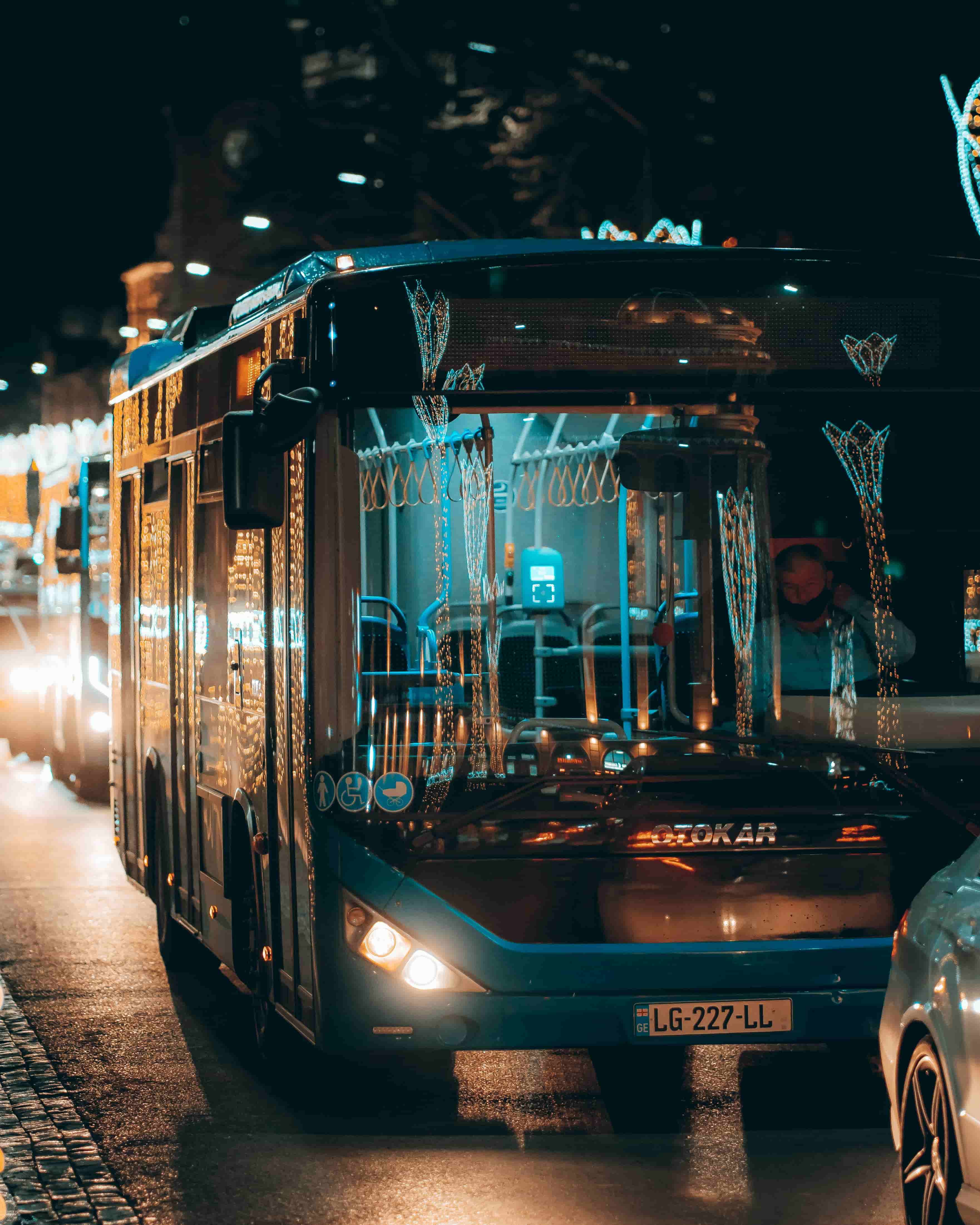 Coach bus for corporate travel and private events